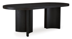 Black / Dining Table Only, product view 1; included: 1 table; all other furniture and accessories excluded - 1