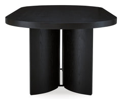 Black / Dining Table Only, product view 4; included: 1 table; all other furniture and accessories excluded - 4
