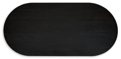 Black / Dining Table Only, product view 5; included: 1 table; all other furniture and accessories excluded - 5