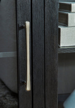 Black / Sideboard, storage detail 5; includes one sideboard; accessories and other furniture excluded - 5