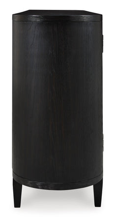 Black / Sideboard, sideboard view 7; includes one sideboard; accessories and other furniture excluded - 7