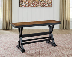 Brown/Black / Bench Only, product view 3; includes 1 bench; other furniture and accessories excluded - 65