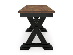 Brown/Black / 1 Bench, matching product view 3; included: one bench; table and chairs excluded; other furniture and accessories excluded - 29