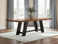 Brown / Black / Table Only, product view 10; includes table only; cabinets and accessories excluded - 10