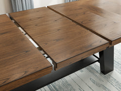 Brown / Black / Table Only, product view 2; includes table only; cabinets and accessories excluded - 2