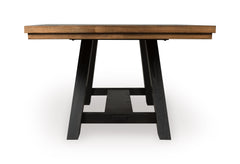 Brown / Black / Table Only, product view 3; includes table only; cabinets and accessories excluded - 3