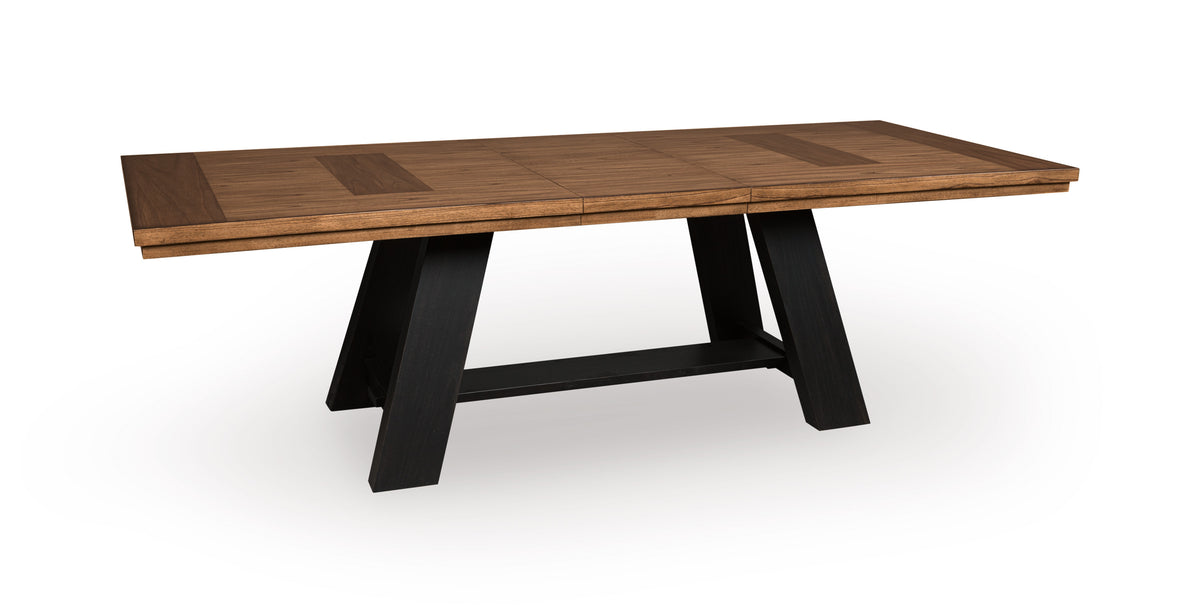 Brown / Black / Table Only, product view 4; includes table only; cabinets and accessories excluded