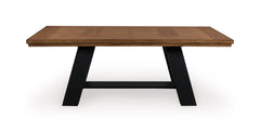 Brown / Black / Table Only, product view 8; includes table only; cabinets and accessories excluded - 8