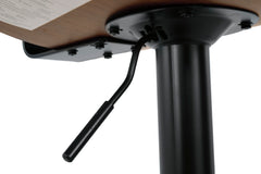 Brown / Adjustable Height — 1 Stool, product detail; 1 stools included; additional furniture and accessories excluded - 4