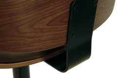 Brown / Adjustable Height — 1 Stool, product detail; 1 stools included; additional furniture and accessories excluded - 5