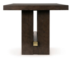 Dark Brown / Counter Height Table Only, product view 4; included: 1 table; all other furniture and accessories excluded - 4