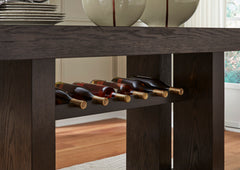 Dark Brown / Counter Height Table Only, product view 5; included: 1 table; all other furniture and accessories excluded - 5