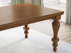 Brown / Dining Table Only, product view 2; includes dining table only; display cabinets and decorative accessories excluded - 2