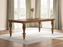 Brown / Dining Table Only, product view 6; includes dining table only; display cabinets and decorative accessories excluded - 6