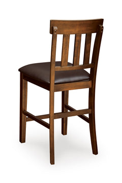 Medium Brown / Set of 2 Fixed Counter Stools, product view 5; includes 2 fixed counter stools; other furniture and accessories excluded - 12