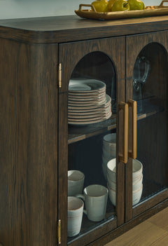 Burnished Brown / Sideboard, storage detail 4; includes one sideboard; accessories and other furniture excluded - 4