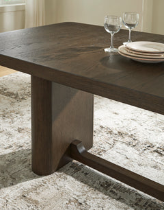 Burnished Brown / Table Only, product view 2; includes table only; servers cabinets and decorative accessories excluded - 2