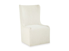 Off White / Set of 2 Tall Upholstered Side Chairs, product view 3; includes set of 2 tall upholstered side chairs; servers cabinets and decorative accessories excluded - 21