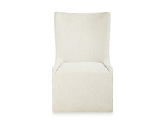 Off White / Set of 2 Tall Upholstered Side Chairs, product view 5; includes set of 2 tall upholstered side chairs; servers cabinets and decorative accessories excluded - 23