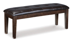 Dark Brown / 1 Bench, product view; one bench included; additional furniture and accessories excluded - 1