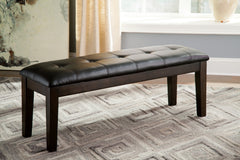 Dark Brown / 1 Bench, room setting; one bench included; additional furniture and accessories excluded - 6