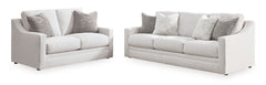 Chalk Reversible Cushion Seating, sofa and loveseat set - 11