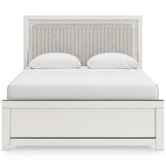 White Bed Queen, view 2; exact selected furniture; mattress bedding and accessories excluded - 12