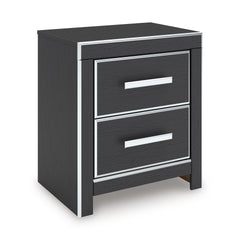 Black 5pc Bedroom Set King, view 5; exact selected furniture; mattress bedding and accessories excluded - 30