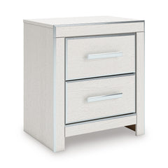 White 5pc Bedroom Set King, view 5; exact selected furniture; mattress bedding and accessories excluded - 40