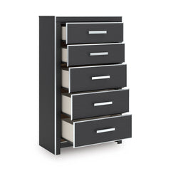 Black Chest, view 2; exact selected furniture; mattress bedding and accessories excluded - 44