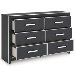 Black Dresser, view 2; exact selected furniture; mattress bedding and accessories excluded - 48