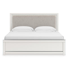 White Bed King, view 2; exact selected furniture; mattress bedding and accessories excluded - 32