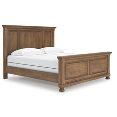 Medium Brown 5pc Bedroom Set King, view 1; exact selected furniture; mattress foundation bedding and accessories excluded - 14