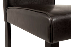 Dark Brown / Set of 2 Dark Brown Chairs, product view 3; included: 2 matching chairs; all other furniture and accessories excluded - 13