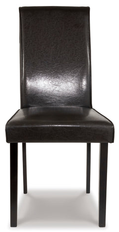 Dark Brown / Set of 2 Dark Brown Chairs, product view 5; included: 2 matching chairs; all other furniture and accessories excluded - 15