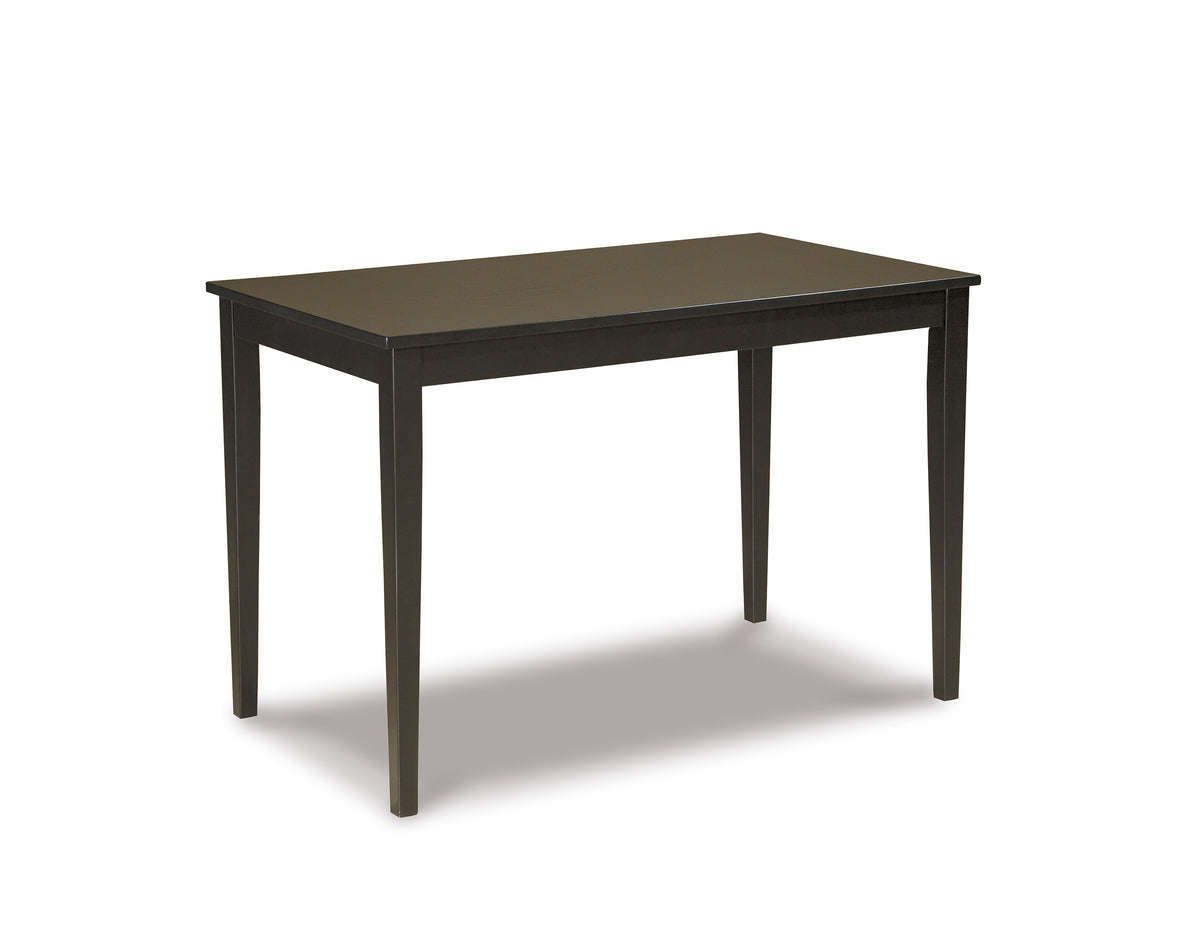 Dark Brown / Dining Table Only, product view 5; included: 1 table; all other furniture and accessories excluded