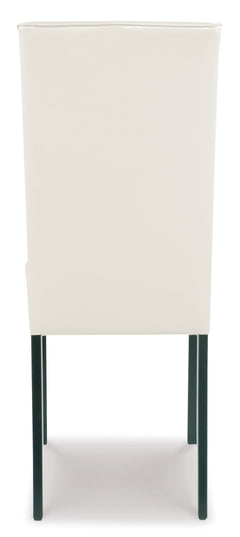 Ivory / Set of 2 Ivory Chairs, product view 2; included: 2 matching chairs; all other furniture and accessories excluded - 7