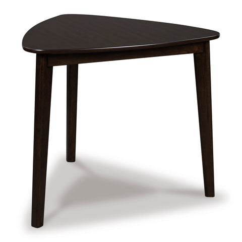 Compact Triangle Dining Table with Matching Chair Options