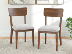 Brown / Set of 2 Chairs, product view 2; includes set of 2 chairs; other furniture and accessories excluded - 22