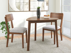 Brown / Table + 2 Chairs, product view 1; includes table + 2 chairs; other furniture and accessories excluded - 28