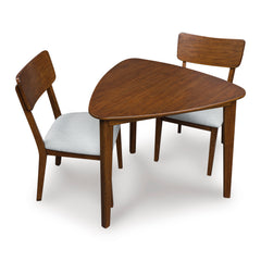 Brown / Table + 2 Chairs, product view 3; includes table + 2 chairs; other furniture and accessories excluded - 30