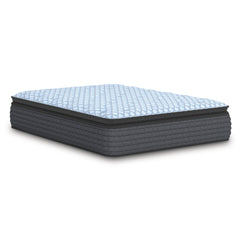 16 Inch — Luxury Plush Hybrid Mattress with Cooling Cover, front angle; Queen shown - 11