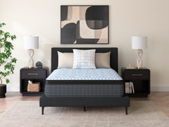 16 Inch — Luxury Plush Hybrid Mattress with Cooling Cover, bedroom front view; bed not included; Queen shown - 15