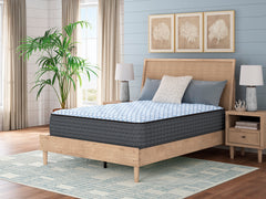 15 Inch — Plush Hybrid Mattress with Cooling Cover, bedroom angle; bed not included; Queen shown - 9