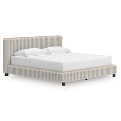 White Bed King, view 1; exact selected furniture; mattress bedding and accessories excluded - 41