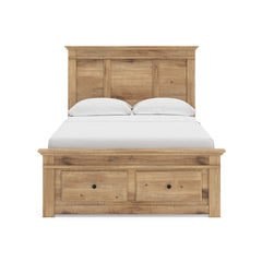 Tan / Storage Bed / Full, view 2; selected configuration only; mattress foundation bedding and accessories excluded - 29