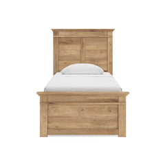 Tan / Storage Bed / Twin, view 2; selected configuration only; mattress foundation bedding and accessories excluded - 11
