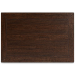White/Brown / Counter Height Table Only, product view 9; included: 1 table; all other furniture and accessories excluded - 9