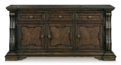 Dark Brown / Buffet Only, furniture view 4; includes buffet only; hutch excluded; decorative accessories excluded - 4