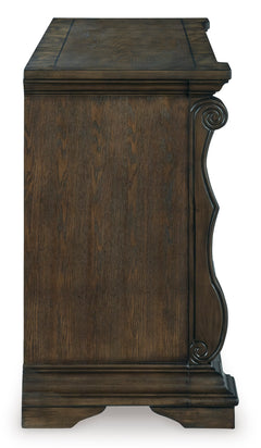 Dark Brown / Buffet Only, furniture view 5; includes buffet only; hutch excluded; decorative accessories excluded - 5